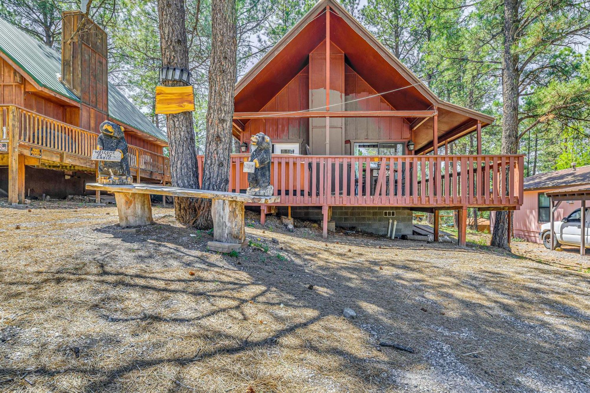 Ruidoso Family Cabin, Short Walk To Downtown! Экстерьер фото
